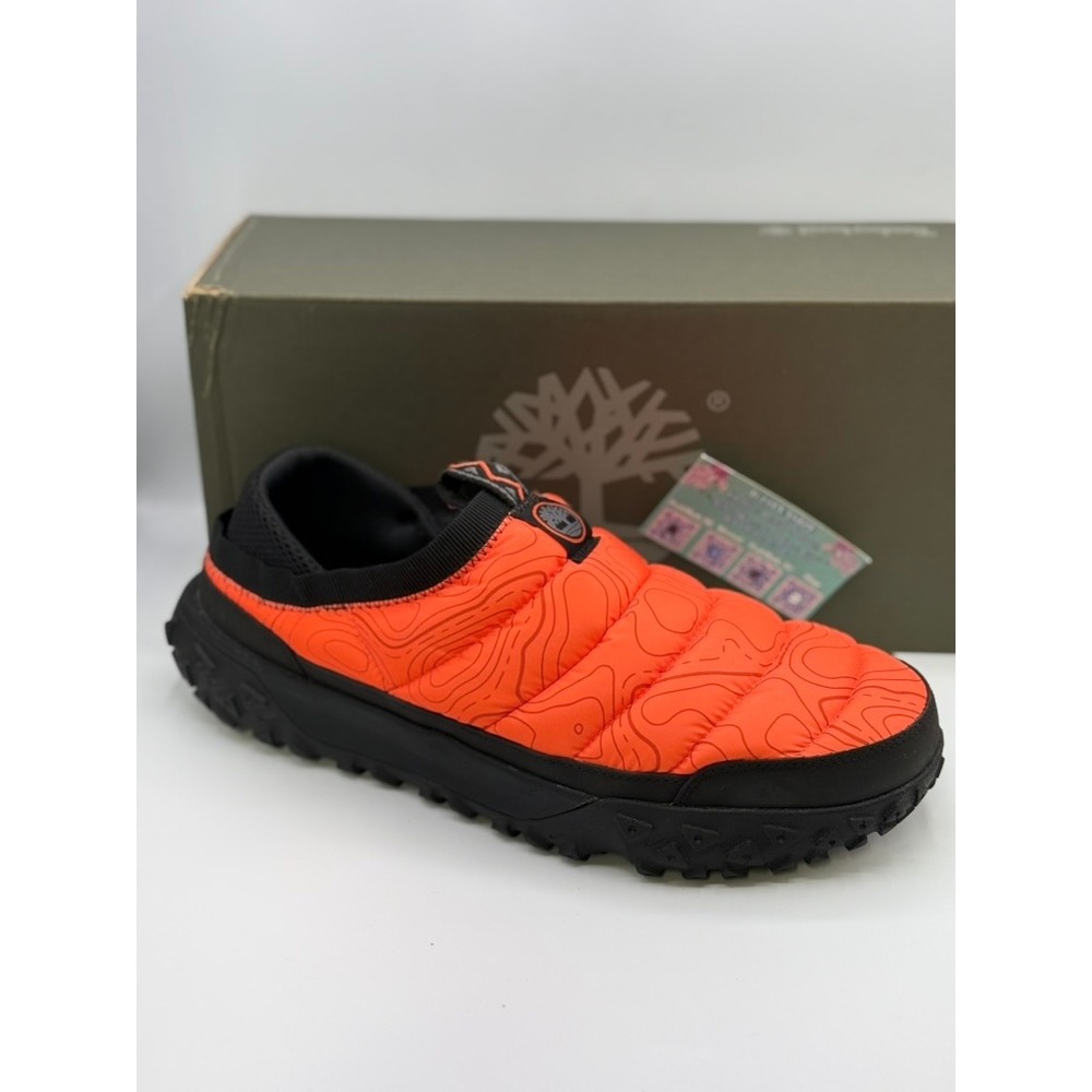 Timberland GreenStride Motion 6 Puffer Slip-On Orange‎ Topo Men's 11.5 M NWOB